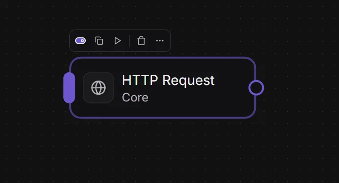 Workflow node